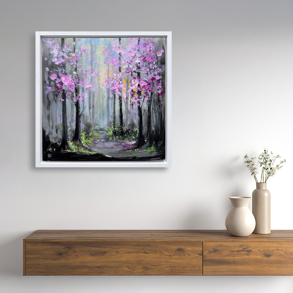 View of picture in situ